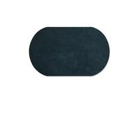 Oval Elbow Knee Patches 10pcs Fashion Solid Color Imitation Patches Apparel DIY Iron Appliques Patche Clothes Pant Repair Sewing Fabric(DarkGreen)