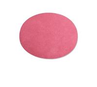 Oval Elbow Patch 2pcs Creative Tailoring Suit Jacket Sweater Elbow Knee Decoration Universal Patch Deerskin Velvet Oval Ironing Adhesive(No.17 Watermelon Red)