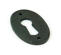 Oval Escutcheon 2" x 1 1/8" - Beeswax