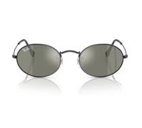 Oval Flat Lenses Black / Grey Mirror Bronze
