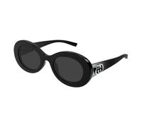 Oval Frame Sunglasses - female - Gucci - Sunglasses - Black - 51 MM - Accessories 51 MM