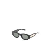 Oval Frame Sunglasses - female - Gucci - Sunglasses - Black - 52 MM - Accessories 52 MM