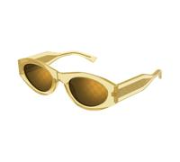 Oval Frame Sunglasses - female - Gucci - Sunglasses - Yellow - 52 MM - Accessories 52 MM