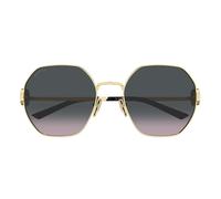 Oval Frame Sunglasses - female - Gucci - Sunglasses - Yellow - 58 MM - Accessories 58 MM
