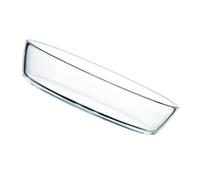 Oval Glass Baking Plate 1600ml Tempered Microwave Oven Safe White | Smooth Surface, One-piece Moulded Design, Suitable for Serving Fruit and Salad at Home