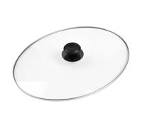 Oval Glass Lid 7 Quart Replacement, Fits For Crock Pot 7qt Slow Cooker