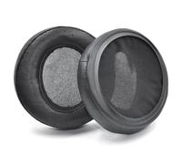 Oval Headphone Ear Cushion Replacement Compatible for HARX900 HARX700, Black Sheepskin Pair, 105 X 105 X 30 Mm Replacement Headphone Ear Pads Oval Cushion Pair Black Over Pad Cushions Sheepskin Pad