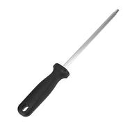 Oval Knife Sharpener Stone Professional Steel Sharpener Rod with Non-Slip Handle, Choice of Chefs for Refining and Sharpening (8)