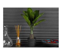 (Oval Leaf, 2) Artificial Palm Tree Plant Home Office Decoration