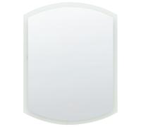LED Bathroom Mirror BEZIERS 60 cm 78 cm Silver
