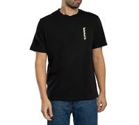 Oval Logo Back Graphic T-Shirt Black S