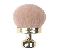 Oval Makeup Brush Extra Large Face Makeup Brush Kabuki Foundation Brush for Liquid Foundation Powder Contouring Blending (A)
