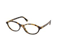 Oval Optical Frame - female - Miu Miu - Glasses - Brown - 54 MM - Accessories 54 MM