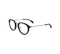 Oval Optical Frame - unisex - Eyewear by David Beckham - Glasses - Black - 49 MM - Accessories 49 MM