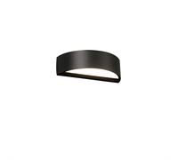 OVAL Outdoor Wall Lamp Dark Gray