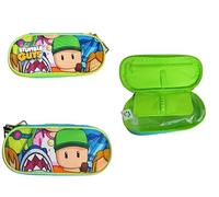 Oval Pencil Case Stumble Guys Solid Colour Art 62089 Lime