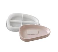Oval Plate Tray Craft of Safe Flexible Silicone Property for Cafés Family Events and Catering Services for Cafés