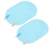 Oval Rearview Mirror Protector Film for Car, Anti Fog Waterproof