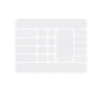 Oval Round Cycle Frame Security Label Quitter Fork Reinforced PVC Substance Chaplet Dirt Verification Program Road Cycle Scratch Protector