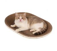 Oval Scratcher Bed - Breathable Cat Scratching Board, Funny Pet Bed Supplies Scratcher | Small Large Kitten Play Sleep Outdoor Home Living Room Bedroom Floor Pet Furniture Toys Accessory Tools