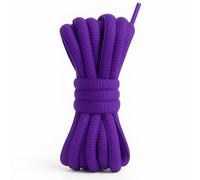 Oval Sports Shoe Laces for Trainers Tennis Sports Basketball Football boots Athletics Runners Sneakers running shoes Half Round Shoelaces (Purple)