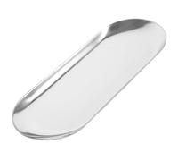 Oval Stainless Steel Large Metal Tray for Beverage Serving