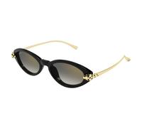 Cartier Woman Sunglass Ct0634S - Frame color: Black, Lens color: Grey