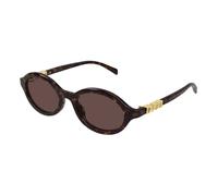 Oval Sunglasses - female - Gucci - Sunglasses - Brown - 51 MM - Accessories 51 MM