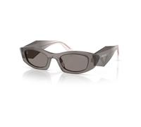 Oval Sunglasses - female - Prada - Sunglasses - Gray - 50 MM - Accessories 50 MM