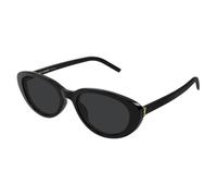 SAINT LAURENT SL M154 001 Woman Sunglasses Acetate Black Black Round