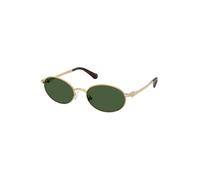 Oval Sunglasses - female - Swarovski - Sunglasses - Yellow - 53 MM - Accessories 53 MM