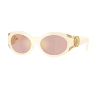 Oval Sunglasses- female- Versace- Sunglasses- White- 55 MM- Accessories 55 MM