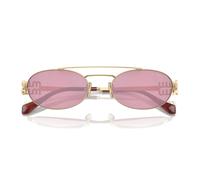 Miu Miu MU54ZS ZVN50D Women’s Sunglasses Gold Size 53