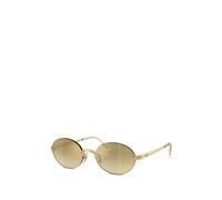 Ray - Ban A$AP Rocky RB3929 001/7I Unisex Sunglasses Metal Gold Brown Round Normal Nuanced