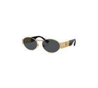 Oval Sunglasses - unisex - Versace - Sunglasses - Yellow - 56 MM - Accessories 56 MM