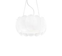 Ovalino 5 Light Small Ceiling Pendant White E27 Netlighting White One Size