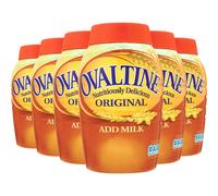 Ovaltine Original add Milk LARGE PACK, Malt and Barley Drink 800 g (Pack of 6)