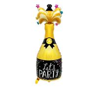 Ovanda 44 Inch Wine Bottle Balloons, Champagne Balloons, XXL Beer Balloons, Wine Bottles Helium Balloon, Champagne Bottle Foil Balloon, Beer Theme Party, Birthday Helium Balloon, for Holiday, JGA