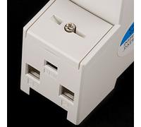OVAQUIXI 1 Phase Electric KWh Meter Compact Size for Efficient Energy Usage Measurement in Homes and Offices