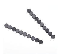 OVAQUIXI 100pcs Inlay Dots for Guitar Fast Navigation Fingerboard Dots in Black Acrylic for Mandolin Ukulele Bass (6mm)