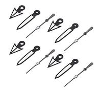 OVAQUIXI 10pcs Luminous Watch Hands Set for NH35 NH36 Movement with Hour Minute Second Hands Easy Install Watch Modification (SK-26)