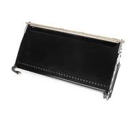 OVAQUIXI 12in Putty Scraping Box for Wall Finishing, 1 Unit | Hard-Coated Anodized Aluminum Casing, Deeper Back for Control, Fits Mainstream Flat Box Handles