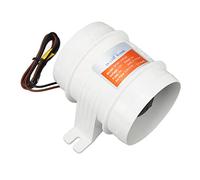 OVAQUIXI 12V Inline Blower 4inch 235CFM High Efficiency Marine Air Blower with Sealed Motor for RVs Boats Yachts Bilge Engine Rooms Aisles