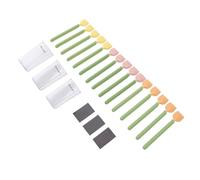 OVAQUIXI 15 Pieces Strong PP Tulip Magnetic Sealing Clamp/Holder, PS Material for Food Packaging Adhesive Tape