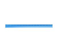 OVAQUIXI 30cm Aluminum Engineer Scale Ruler Triangular Drafting Tool with Precise 1:20 to 1:125 Scales for Architects Engineers Students
