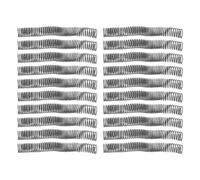 OVAQUIXI 32mm Plastic Spiral Binding Coils 20 Pcs with 48 Teeth for Efficient Document Binding and Report Creation