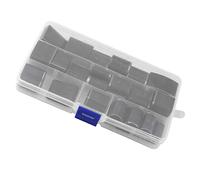 OVAQUIXI 39 Shape Style Hollow Hole Cutter Punch Set Leather Craft Tool with 39pcs Metal Punches and Plastic Case for Cell Phone Camera Leather Case Holster Punching