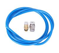 OVAQUIXI 3D Printer Accessories Remote Feeding Tube PTFE Material M6/M10 Pneumatic Connectors Resistance Straight Tube 4.9" Great for DIY Enthusiasts (2M)