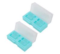 OVAQUIXI 400Pcs Microscope Cover Slips Rounded Corner Square Blank Glass Cover Slides Ultra Transparent Glass with Frosted Corners for Laboratory Microscopes Biological Education (22 * 22mm)