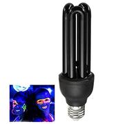 OVAQUIXI 40W 365nm UV Black Light Bulb Blacklight UV-A Detection Light Bulb Fluorescent with/Voltage for Party Halloween Decoration Currency Verification (A)